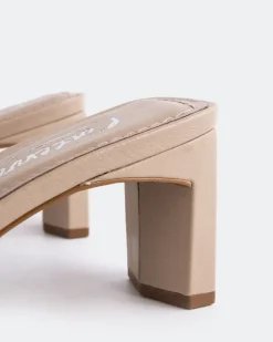 Mid Heels-L'INTERVALLE Visalia Nude Leather
