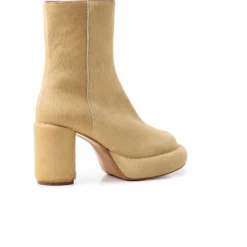 Ankle Boots-L'INTERVALLE Weston Camel Pony