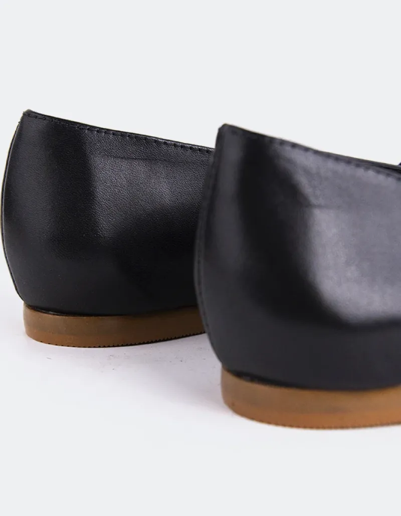 Ballerinas-L'INTERVALLE Yarrow Off Wht.Black Leather