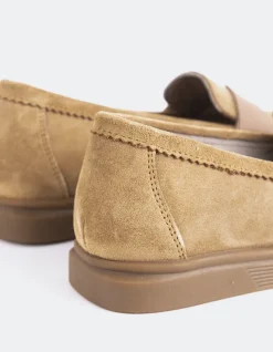 Loafers-L'INTERVALLE Yasmin Tan Suede