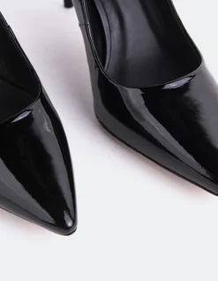 Pumps-L'INTERVALLE Zinnia Black Patent