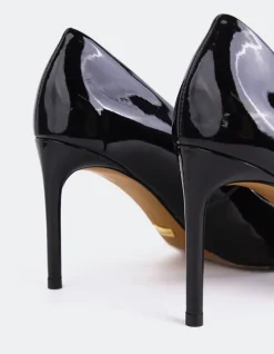 Pumps-L'INTERVALLE Zinnia Black Patent