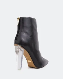 Ankle Boots-L'INTERVALLE Zoi Black Leather