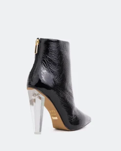 Ankle Boots-L'INTERVALLE Zoi Black Naplack