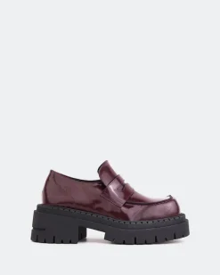 Loafers-L'INTERVALLE Zolian Burgundy