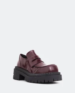 Loafers-L'INTERVALLE Zolian Burgundy
