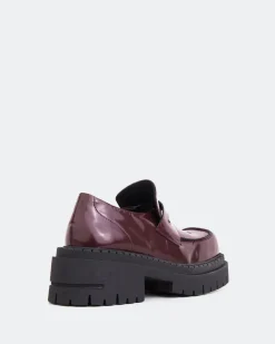 Loafers-L'INTERVALLE Zolian Burgundy